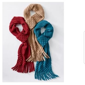 3 scarves